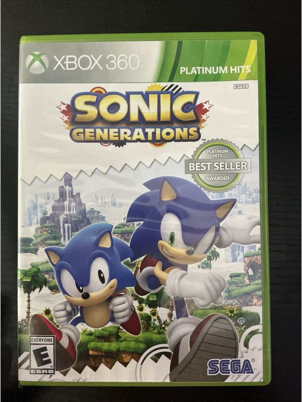 Sonic Generations - Microsoft Xbox 360 - Missing Manual - Tested